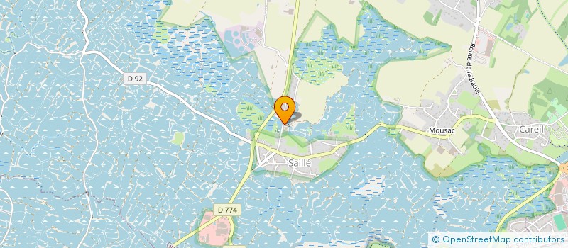 localisation de l'entreprise SCI SYLVAIN RIVALANT  GUERANDE