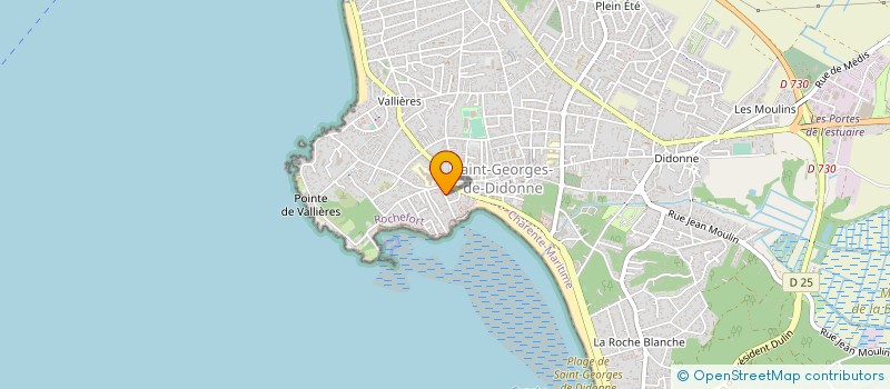 localisation de l'entreprise SCI SYLVE  SAINT-GEORGES-DE-DIDONNE