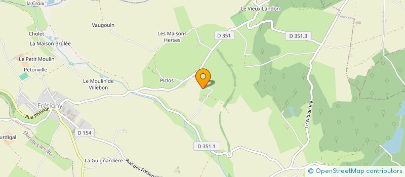 localisation de l'entreprise SCI SYLVER à SAINTIGNY