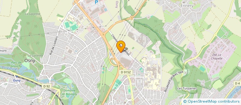 localisation de l'entreprise SCI SYLVESTRE IMMOBILIER  OSNY