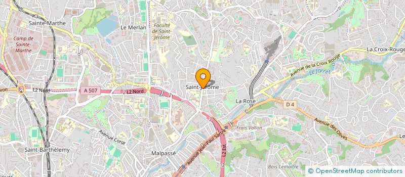 localisation de l'entreprise SCI SYLVIE à MARSEILLE
