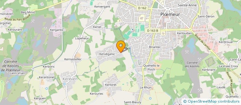 localisation de l'entreprise SCI SYLYANE à PLOEMEUR