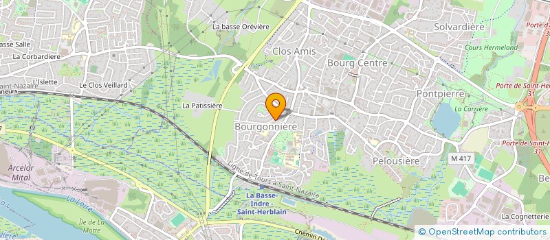 localisation de l'entreprise SCI SYM  SAINT-HERBLAIN