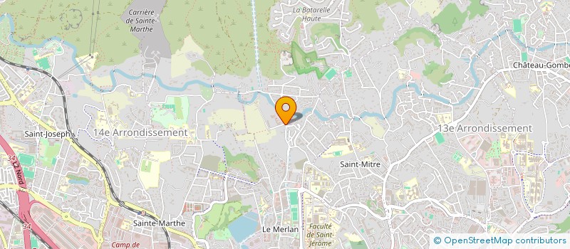 localisation de l'entreprise SCI SYM à MARSEILLE