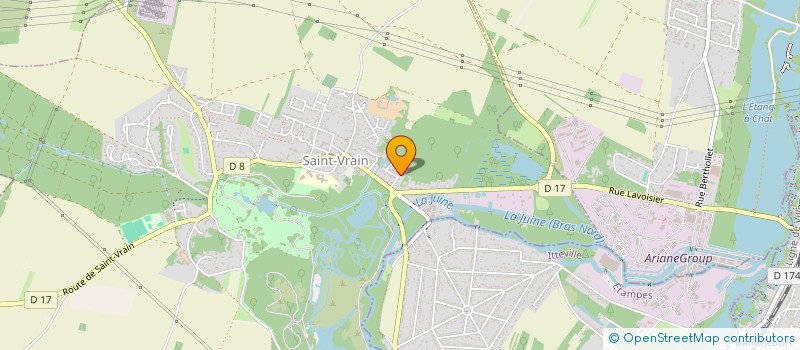 localisation de l'entreprise SCI SYM IMMO  SAINT-VRAIN