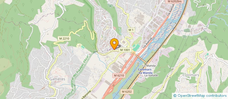 localisation de l'entreprise SCI SYMBA à CARROS