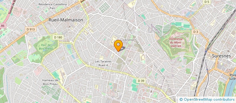 localisation de l'entreprise SCI SYMBA à RUEIL-MALMAISON
