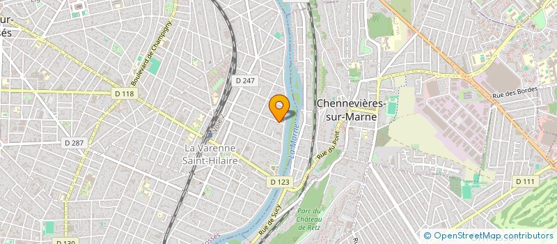 localisation de l'entreprise SCI SYMBALE à SAINT-MAUR-DES-FOSSES