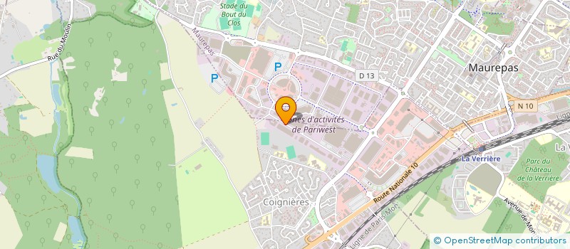 localisation de l'entreprise SCI SYMBIOSE IMMOBILIER à COIGNIERES