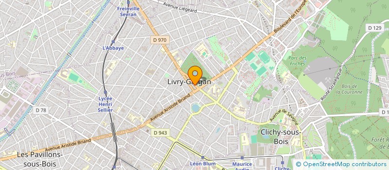 localisation de l'entreprise SCI SYMBIOTE à LIVRY-GARGAN