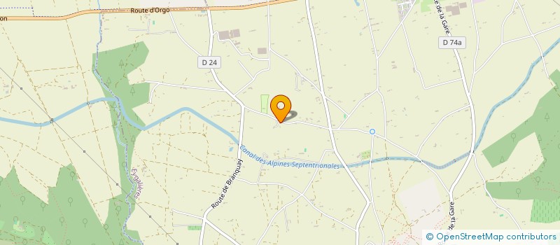 localisation de l'entreprise SCI SYMI  EYGALIERES