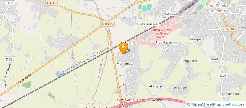 localisation de l'entreprise SCI SYMIRNA à GAILLAC