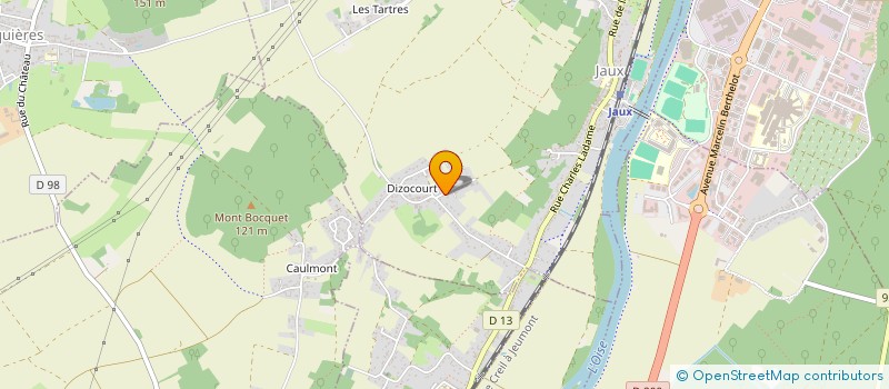 localisation de l'entreprise SCI SYMPA  JAUX