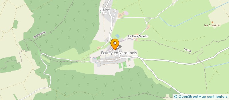 localisation de l'entreprise SCI SYMPA à ECUREY-EN-VERDUNOIS