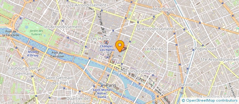 localisation de l'entreprise SCI SYMPHONIE  PARIS