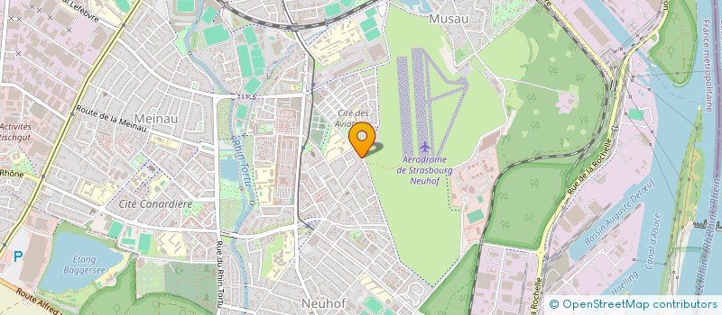 localisation de l'entreprise SCI SYMZE  STRASBOURG