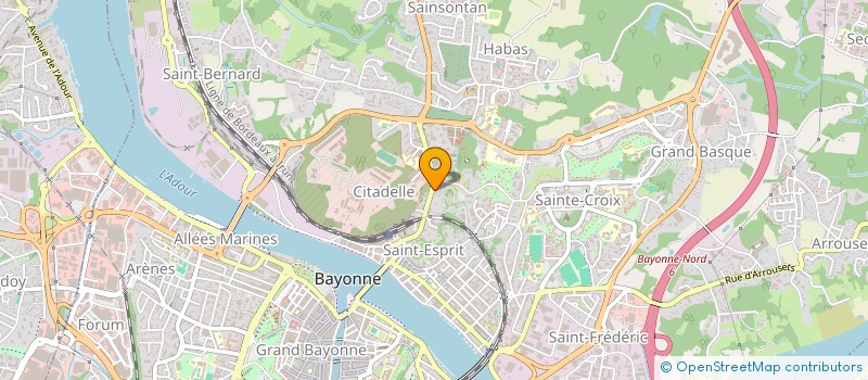 localisation de l'entreprise SCI SYNA à BAYONNE