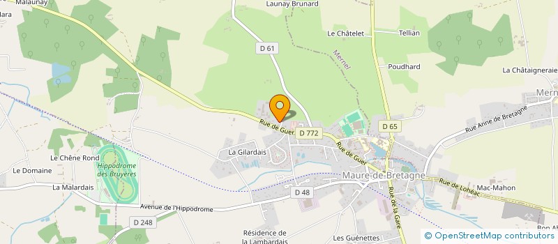 localisation de l'entreprise SCI SYNA  VAL D'ANAST