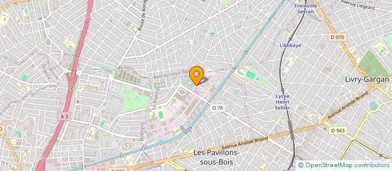 localisation de l'entreprise SCI SYNED à LES PAVILLONS-SOUS-BOIS