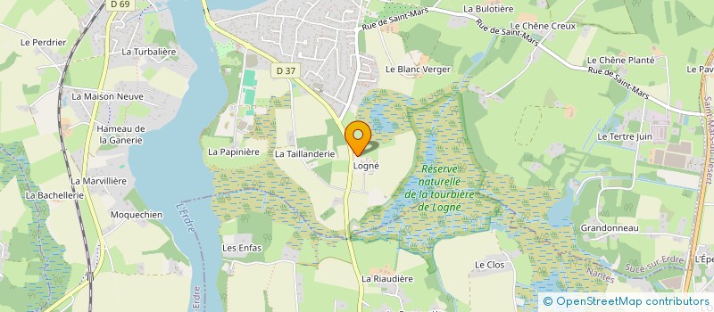 localisation de l'entreprise SCI SYNIQUE  SUCE-SUR-ERDRE