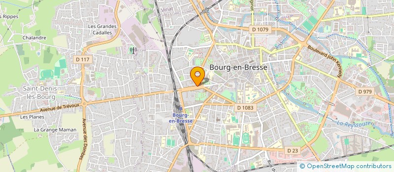 localisation de l'entreprise SCI SYNO à BOURG-EN-BRESSE