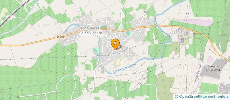 localisation de l'entreprise SCI SYP  JONQUIERES-SAINT-VINCENT