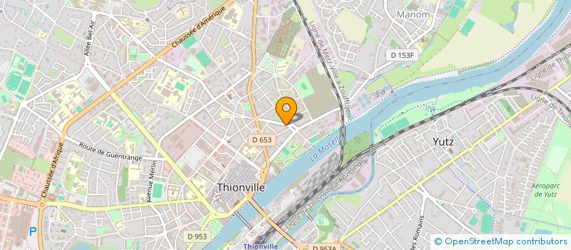 localisation de l'entreprise SCI SYPA à THIONVILLE
