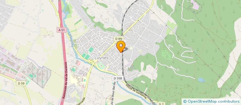 localisation de l'entreprise SCI SYPHAX  AIX-EN-PROVENCE