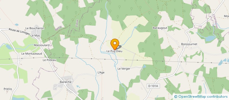 localisation de l'entreprise SCI SYPHILE à PEYRILHAC