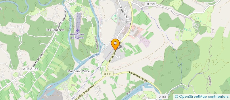 localisation de l'entreprise SCI SYPIERRE à RUOMS