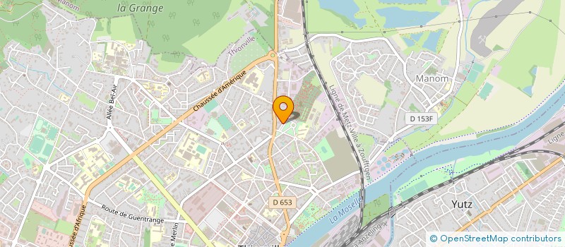 localisation de l'entreprise SCI SYR à THIONVILLE