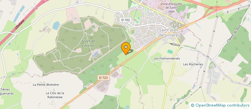 localisation de l'entreprise SCI SYR  SAINT-GEORGES-SUR-LOIRE