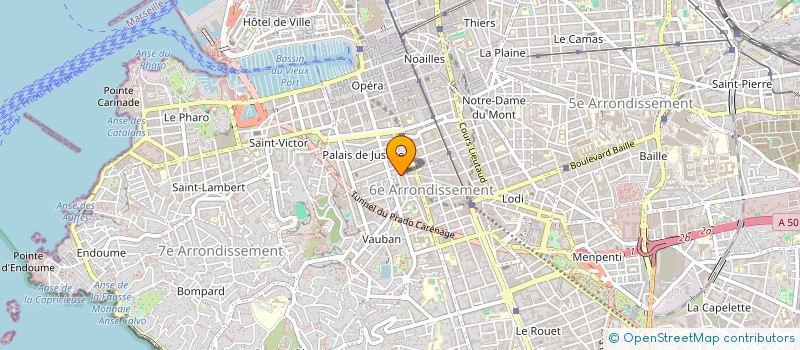 localisation de l'entreprise SCI SYRHA à MARSEILLE