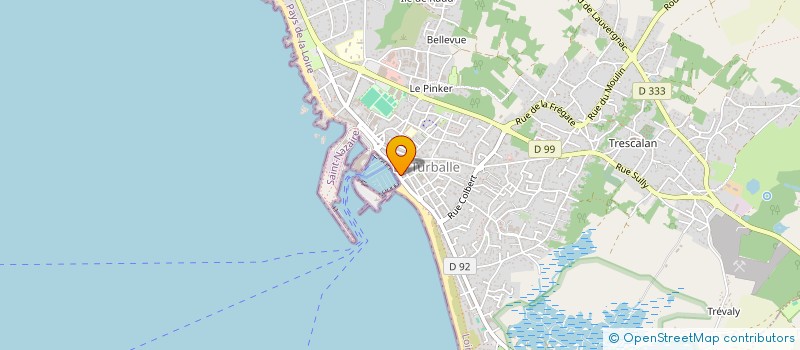 localisation de l'entreprise SCI SYRMAX  LA TURBALLE