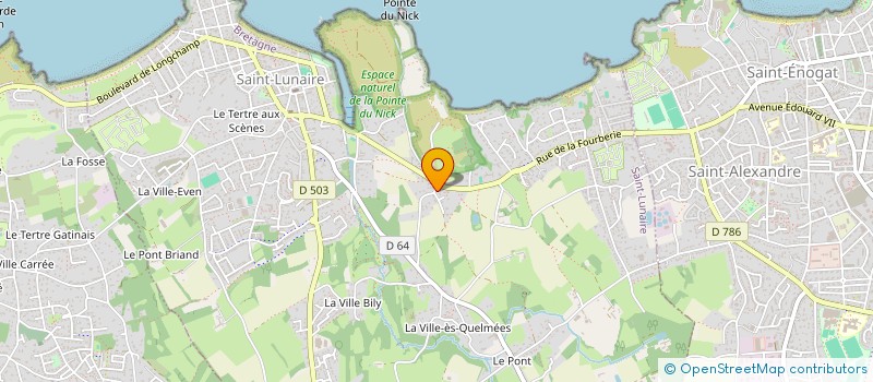 localisation de l'entreprise SCI SYROCO  SAINT-LUNAIRE