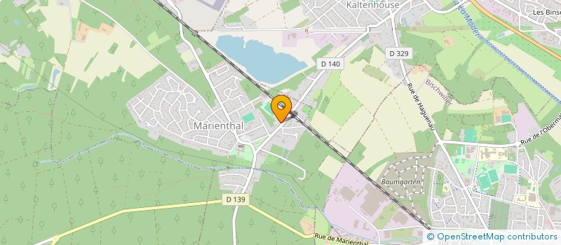 localisation de l'entreprise SCI SYS  HAGUENAU