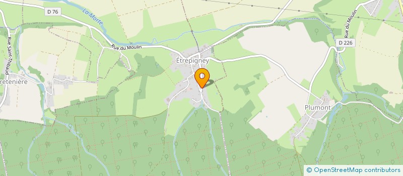 localisation de l'entreprise SCI SYS  ETREPIGNEY