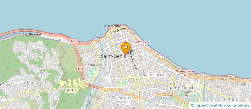 localisation de l'entreprise SCI SYSA à SAINT-DENIS
