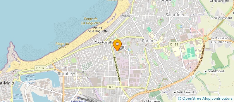localisation de l'entreprise SCI SYSANO  SAINT-MALO