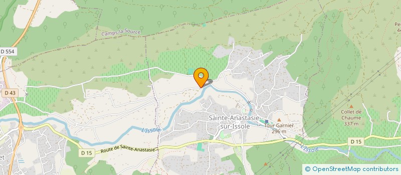 localisation de l'entreprise SCI SYSD-ROSE  FORCALQUEIRET