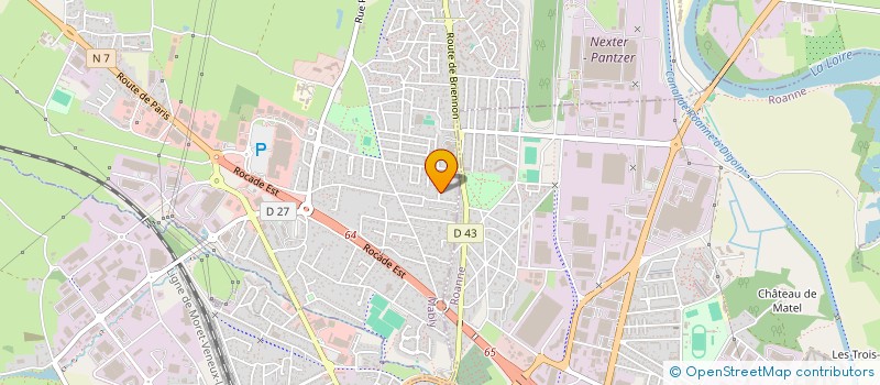 localisation de l'entreprise SCI SYSSIMMO  MABLY