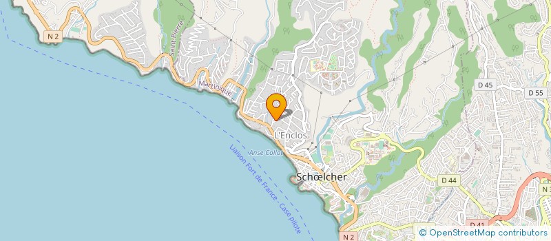 localisation de l'entreprise SCI SYSSY à SCHOELCHER