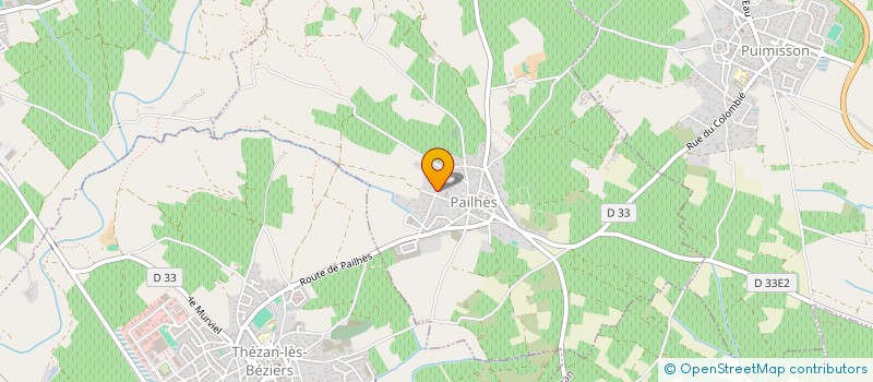 localisation de l'entreprise SCI SYSTEM à PAILHES