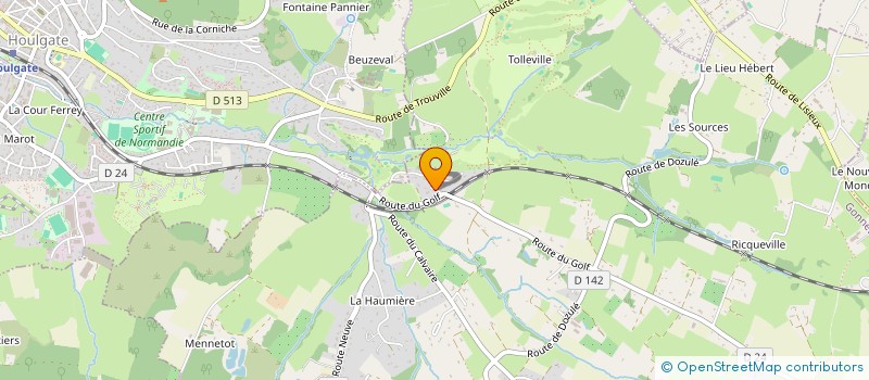 localisation de l'entreprise SCI SYTHI  HOULGATE