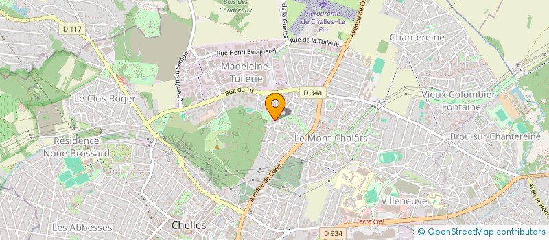 localisation de l'entreprise SCI SYTHOM  CHELLES