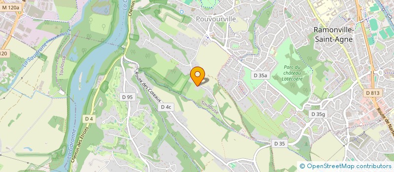 localisation de l'entreprise SCI SYVAL à TOULOUSE