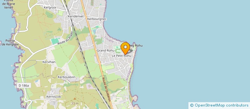 localisation de l'entreprise SCI SYVAL  SAINT-PIERRE-QUIBERON