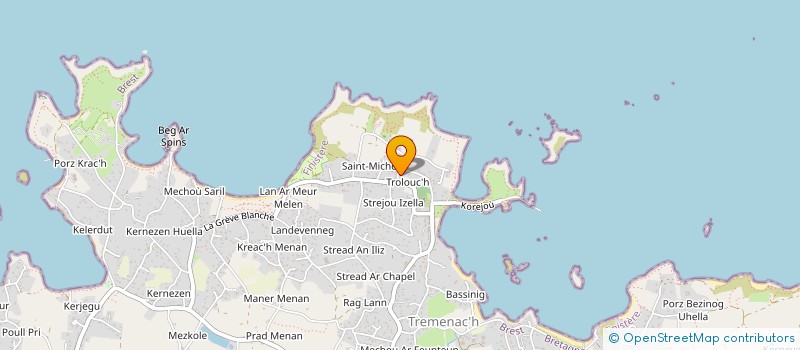 localisation de l'entreprise SCI SYXAIA  PLOUGUERNEAU