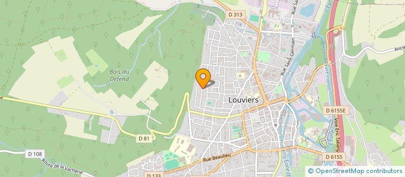 localisation de l'entreprise SCI SZABO IMMOBILIER  LOUVIERS