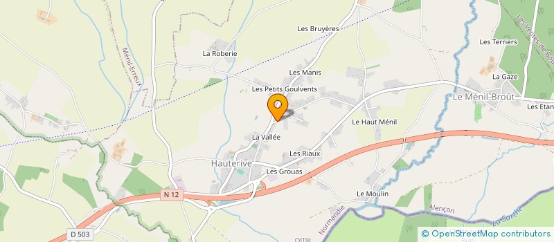 localisation de l'entreprise SCI SZCZYGLAK à HAUTERIVE